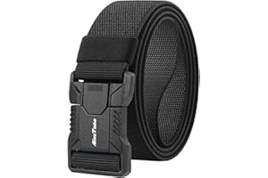 AivaToba ​​Cinturón Táctico Militar Hombre - Cinturón Trabajo para Ejército, Caza y Entrenamiento con Hebilla Metal Liberación Rápida​​, Cinturones Tácticos de Soldado Bombero