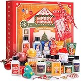 BODY & EARTH Calendario dell'Avvento 2023 per le donne, Regali di Natale per le signore, 24PCS Set da bagno per Natale con ca