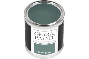 CHALK PAINT PAINT EVERYTHING Chalk Paint Everything® – Pintura tiza Verde Fumo vuelva a dar color fácilmente todo tipo de material sin lijar (250 ml)