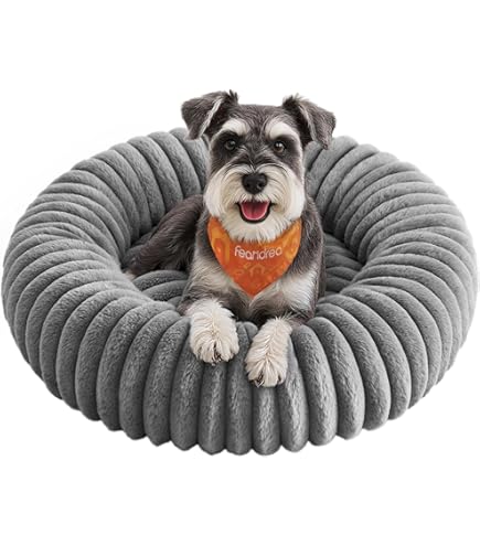 Pfoten & Nasen Wolke 7 Donut Hondenbed & Kattenbed – Rond