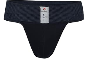 WMX Gym Cotton Supporter Back Covered with Cup Pocket Athletic Fit Brief Multi Sport Underwear