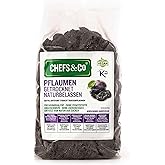 CHEFS & CO Soft Pflaumen ohne stein - 750g | 100% Natur Ganze Früchte | Premium-Qualität | Keine Zusätze, Ungeschwefelt and O