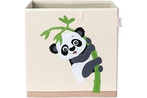 KNECKES Premium Storage Box Kallax Kids - 8 Motywów (33x33x33cm) | Rozmiar odpowiedni jako pudełka Kallax do pokoju dziecięcego | Składane pudełko na zabawki, stabilne dno, trwałe.