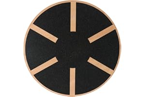 BILDER - Balance Board per Pilates, Yoga e Fitness, Tavoletta Propriocettiva con Superficie Antiscivolo - Migliora la Forza e la Coordinazione, Attrezzi Palestra Casa Ufficio Principianti ed Esperti