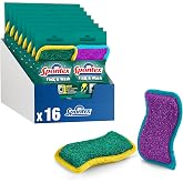 Spontex Flex &amp; Wash Reusable Sponges | Double-Sided Microfiber Sponge for Cleaning and Rubbing | Cleaning Products for Kitche