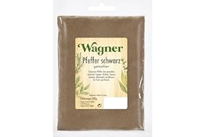 Wagner Gewürze Pfeffer schwarz gemahlen, 100 g