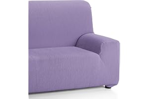 Martina Home Emilia Elastischer Sofabezug für 2-Sitzer, Lila, von 120 bis 170 cm Breite