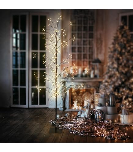 Albero Luminoso Faggio Magie Di Natale Con MicroLED (180 Cm, Luce Calda) Per Interni/Esterni