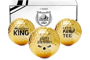 CybGene Birthday Gifts Golf Balls Set for Him, Golf Gifts for Men, Cool Accessories for Golfers, Birthday Golf Balls for Golf Lovers, Dad, Grandpa, Boyfriend, Husband, Brother, Uncle, Boss