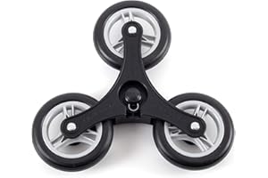 Andersen Ruota di ricambio per SCALA, ROYAL e ROYAL XXL, Ø 3 x 130 mm, Saliscale con 3 ruote