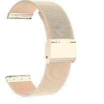 Cinturino Orologio In Acciaio Inossidabile - Maglia Milanese Con Fibbia Magnetica - Uomo/Donna - Foto 6