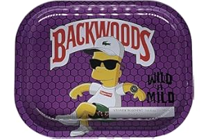 BACKWOODS BRAND Metal Rolling Tray Mild 'n Mild