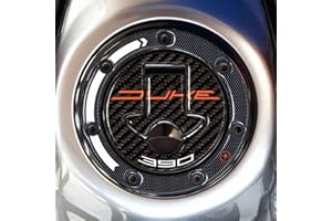 labelbike - 3D Tank Cap Protection Sticker for Motorcycles Compatible with KTM 390 Duke up to 2016