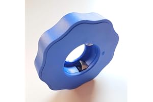 GLZ-Innovation GmbH EasyDrehFix bottle opener, screw-on aid, opening aid for seniors (blue)