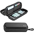 ProCase Pen Pencil Case, 2-Layer EVA Zipper Pencil Box Pouch Large Capacity Stationery Storage Organizer for School Office Supplies