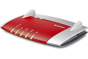 AVM FRITZ!Box 7430 VDSL Router Wi-Fi LAN, conexión Ethernet roja / blanca [importada de Alemania]