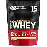 Optimum Nutrition Gold Standard 100% Whey Muscle Building and Recovery Protein Powder With Naturally Occurring Glutamine and 