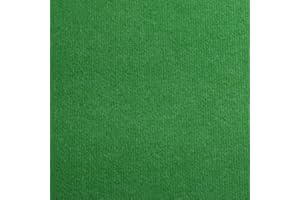 247FLOORS Cord Carpet, Bright Green, Cheap Thin Flooring - 7.5m x 4m