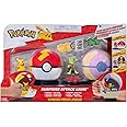 Pokemon Surprise Attack Game - 2-Inch Pikachu with Fast Ball and 2-Inch Treecko with Heal Ball plus Six Attack Discs