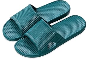 JIJIe Shower slipper,Slippers for Women bathroom or indoor use, anti-slip