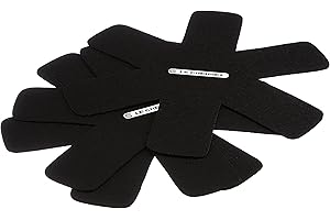 Le Creuset Set of 3 Utensil protectors, Adapted for all types of casseroles, Black, 45901401400002