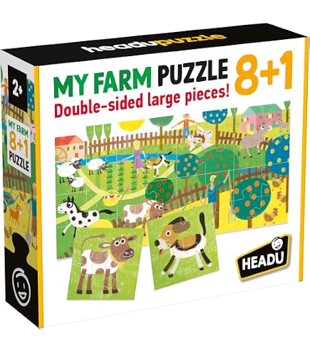 Headu Lotto Montessori – Jeu Éducatif D'Association Habitat Des Animaux – Dès 2 Ans – Fabriqué En Italie – Socialisation Et Découverte