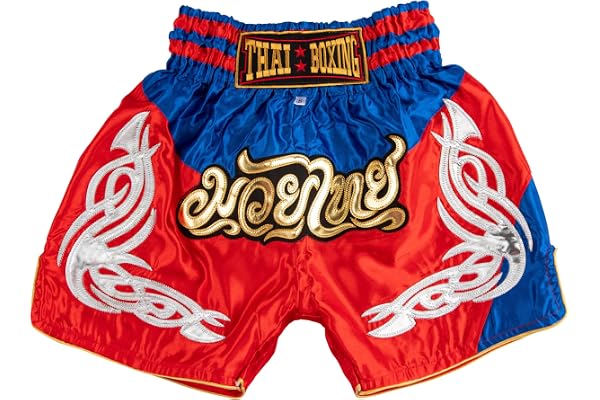 MUAY NATION Muay Thai shorts för barn (2 år - 12 år) flickor pojkar boxningsshorts för kickboxning MMA