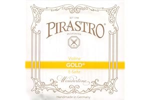 Pirastro Gold Label 4/4 Violin E String - Medium - Steel - Ball End