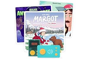Lunii – Pack 3 Livres Audio interactifs pour Enfant dès 7 Ans - Magot apprentie véto au Canada, Brigade Anti-Monstres, Les 3 Mousquetaires – 5h10 d'écoute - Boîte à Histoires