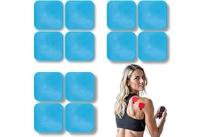 TENSPAD SILVER 3 sets de recambio (12 unidades) de Almohadillas de Gel 100% compatibles con dispositivos Beurer EM 59 Heat. Ahorra 50% del precio.