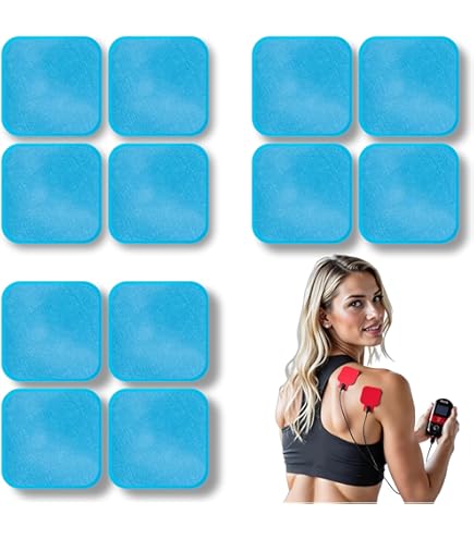 Axion® 16 Gel-Pads 4,5x4,5 Cm Für Dauerelektroden Zur TENS Schmerztherapie & EMS Training – Selbsthaftend, Hautfreundlich, Wiederverwendbar – Kompatibel Mit Beurer EM59/EM89 & Mehr