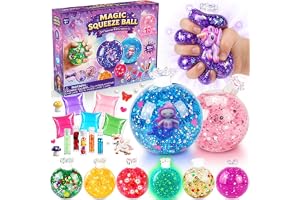 Gör-det-själv magiska squishy-boll-set, kreativt pysselset för barn