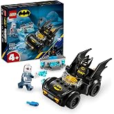 LEGO DC Batman: Batman and Batmobile, Mr. Making Toys for Kids Ages 76301-4 and Over Who Love Superheroes Against Freeze