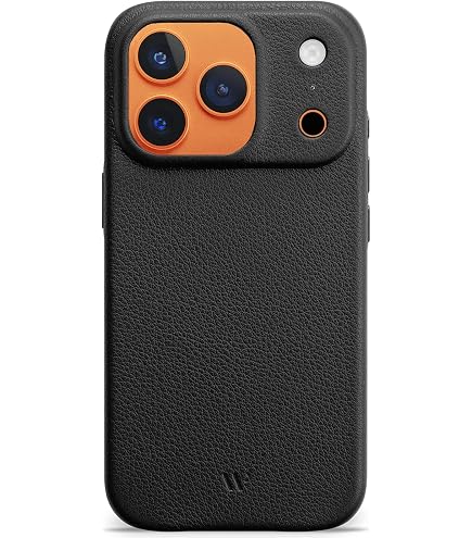 WIIUKA Custodia per iPhone 15 Pro Max, in pelle tedesca, ultra sottile, di alta