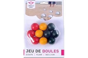 WEIBLE SPIELE Zielkugel-Set mit 10 farbigen Zielkugeln