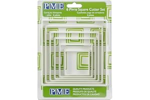 PME Cortadores Cuadrados, Set de 6