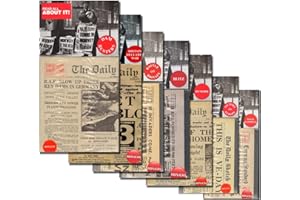 Memorabilia Pack Co. WW2 Replica Newspaper Bundle: 7 Titles (Britain Declares War, Battle of Britain, Dunkirk, D Day, Blitz, Dambusters, VE Day) - Historical Replica Set - Adults 7+