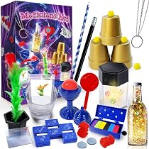 Klever Kits 180+ Giochi Di Magia Per Bambini 6+ Anni: Kit Mago Con Trucchi E Illusioni, Accessori (Bacchetta, Carte, Palline) E Video Lezioni Passo-Passo