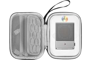 GEEKRIA Audio Interface Carrying Case, Compatible with Teenage Engineering CM-15, EVA Hard Shell Portable Travel Bag (Dark Gray)