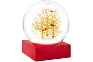 CoolSnowGlobes Golden Boughs Snow Globe