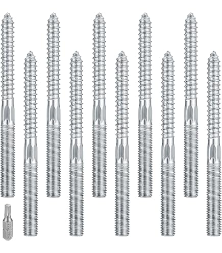 Fai Da Te 50 Dadi Di Collegamento M5 In Acciaio Inox - Manicotti Filettati Rotondi Da 10mm Per Connettori Filettatura Femmina - Foto 4