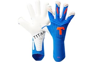 T1TAN Alien - Gants de Gardien de But sans Protection des Doigts - Gants de Football pour Jeunes & Adultes - Unisexe, 4mm Pro Grip - Diverses Tailles & Couleurs