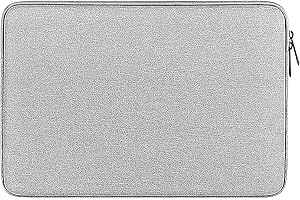 TOVARIN Funda Portatil 13 Pulgadas Anti Rasguños,Funda Ordenador Antigolpes,Funda Portatil Impermeable con Protección de 4 Capas,MacBook, Portátil HP, DELL, Lenovo, ASUS,iPad,Tablet (Gris)