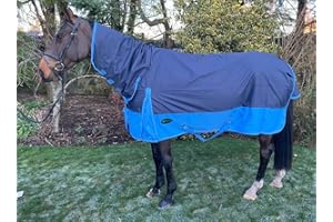 IV Horse Waterproof Combination Turnout Rug 100 gram Fill 600 Denier (5'9'')