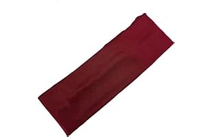 7cm Burgundy Stretch Headband Bandeau Sport Dance Gym Training Make Up Hair Band for Women Girls by Glitz4Girlz