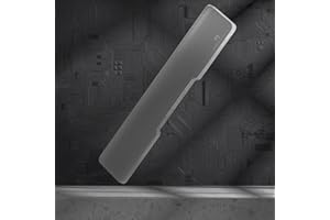 MAMBASNAKE Podkładka Pod Nadgarstek do Klawiatury 94% Klawiatury - Wrist Rest Laptop - Premier Clear Acryl - Antypoślizgowe Gumowe Nóżki - Do Klawiatury/Biura/Gier/Pisania/MacBook-Compact 98 Key