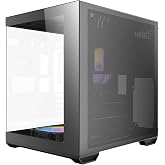 Antec CX60M ARGB Black Mikro-ATX Oyuncu Kasası, 270 Derece Panoramik Temperli Cam, 3 Adet 120mm ARGB Fan Dahil, Siyah