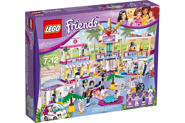 Lego Friends - 41058 - Jeu De Construction - Le Centre Commercial D'heartlake City