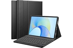 APASILU Keyboard Case for Honor Pad X9 11.5 Inch 2023 Tablet (UK Layout), Slim Cover with Magnetically Detachable Wireless Bluetooth Keyboard for 11.5" Honor Tablet X9