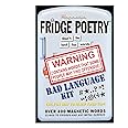 The Magnet Shop Fridge Poetry - Magnetic Words - Novelty Words, Gift, Present, Poem, Muse, Magnet (Bad Language)